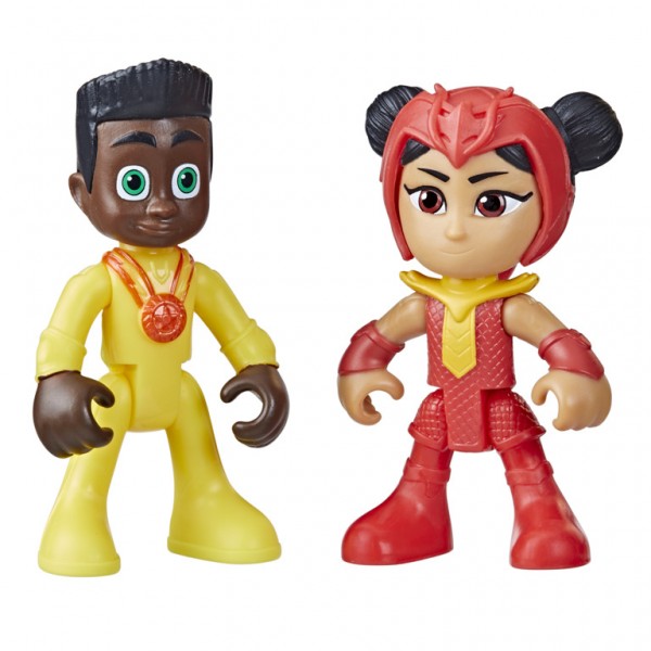 FIGURA DE ACCIÓN PJ MASKS SET NEWTON STAR Y AN YU