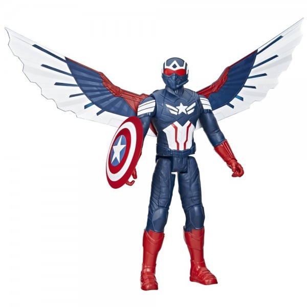 FIGURA DE ACCIÓN MARVEL TITAN HERO SERIES BRAVE NEW WORLD CAPITÁN AMÉRICA