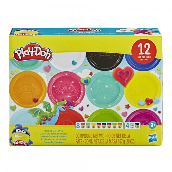 MASAS PLAY DOH BRILLANTES CREACIONES