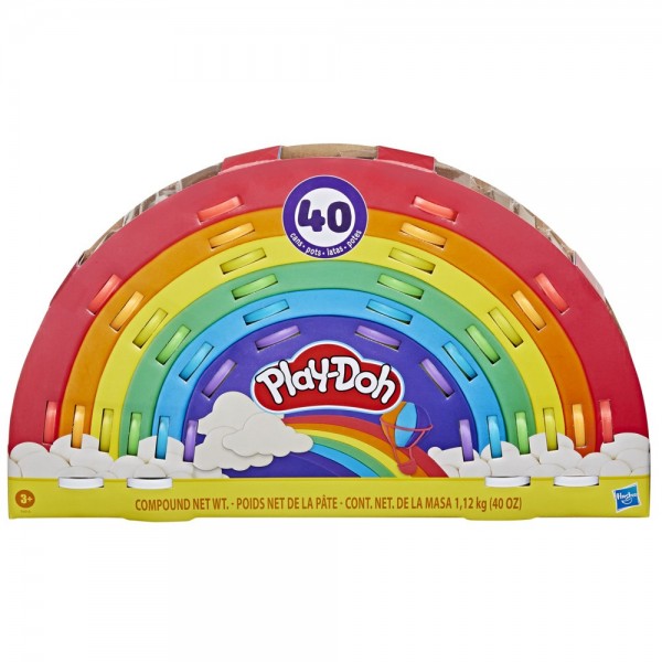 MASAS PLAY DOH 40 PACK ARCOÍRIS