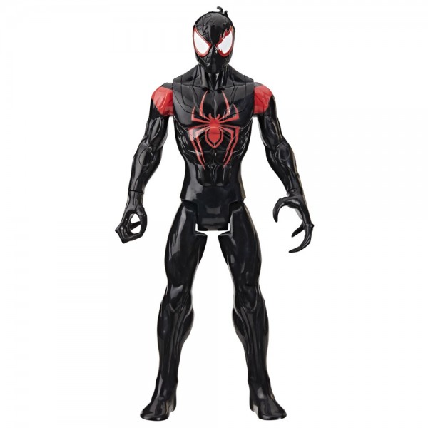 FIGURA DE ACCIÓN SPIDERMAN TITAN HERO SERIES VENOMVERSUS MILES MORALES