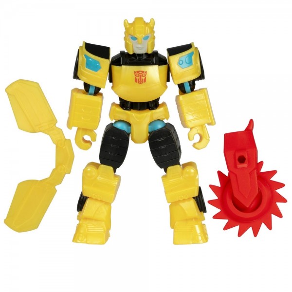 FIGURA DE ACCIÓN TRANSFORMERS MIXMASHERS BUMBLEBEE