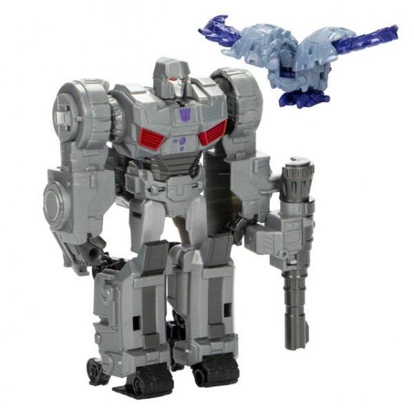 FIGURA DE ACCIÓN TRANSFORMERS ONE CORRE Y LANZA MEGATRON Y DECEPTICON WHIRLWING