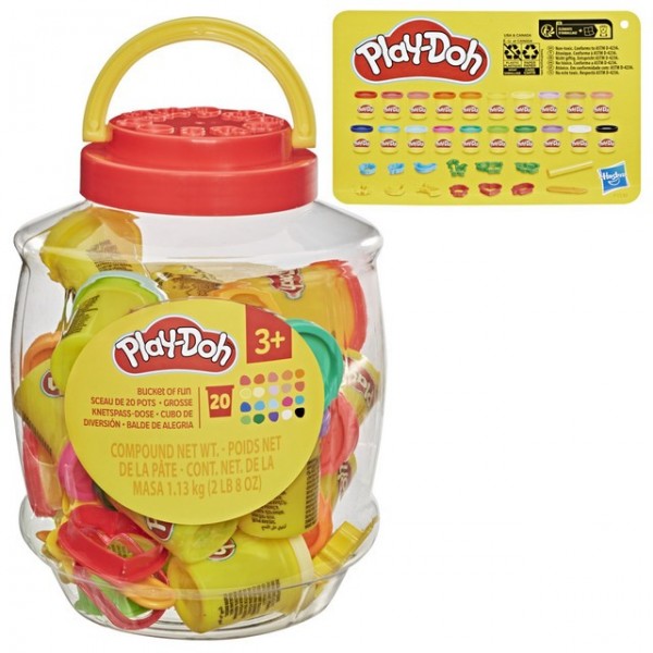 MASAS PLAY DOH CUBO DE DIVERSIÓN
