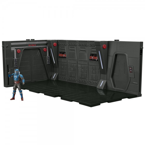 FIGURA DE ACCIÓN STAR WARS VINTAGE THE MANDALORIAN MOFF GIDEON’S IMPERIAL LIGHT CRUISER HALLWAY
