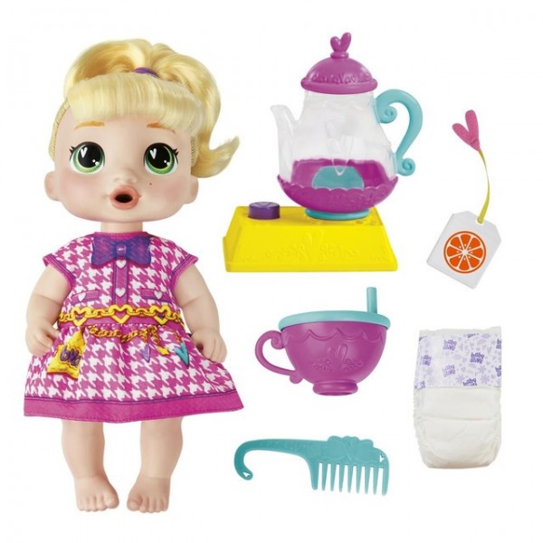 MUÑECA BABY ALIVE FIESTA DE TÉ BURBUJEANTE LALA GOOGOO