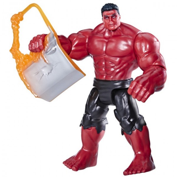 FIGURA DE ACCIÓN MARVEL AVENGERS EPIC HERO SERIES CAPITÁN AMÉRICA BRAVE NEW WORLD HULK ROJO