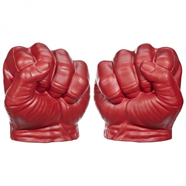 GUANTE MARVEL AVENGERS CAPITÁN AMÉRICA BRAVE NEW WORLD SÚPER PUÑOS GAMMA HULK ROJO