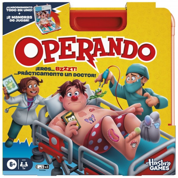 JUEGO DE MESA HASBRO GAMES OPERANDO