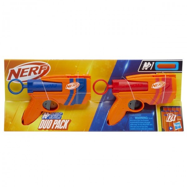 LANZADOR NERF N SERIES DUO PACK 12 DARDOS